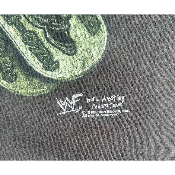 Vintage 1998 WWF Stone Cold Steve Austin 3:16 Camo Face Tee – Men’s XL - Picture 2 of 5